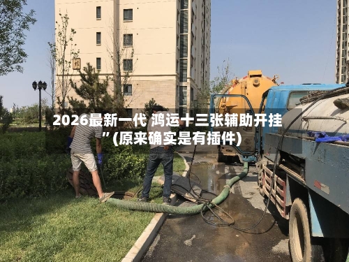 2026最新一代 鸿运十三张辅助开挂”(原来确实是有插件)-第2张图片