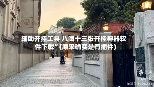 辅助开挂工具 八闽十三张开挂神器软件下载”(原来确实是有插件)-第2张图片
