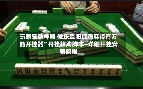 玩家辅助神器 微乐贵阳捉鸡麻将有万能开挂器	”开挂辅助脚本+详细开挂安装教程-第3张图片