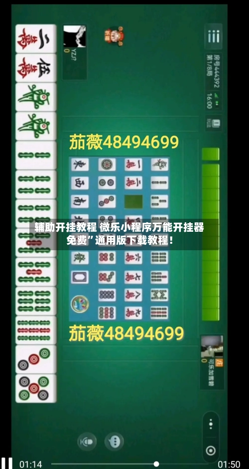 辅助开挂教程 微乐小程序万能开挂器免费”通用版下载教程！-第3张图片