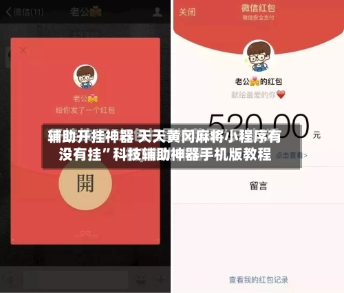 辅助开挂神器 天天黄冈麻将小程序有没有挂”科技辅助神器手机版教程-第3张图片