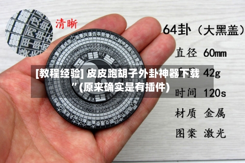 [教程经验] 皮皮跑胡子外卦神器下载”(原来确实是有插件)-第3张图片