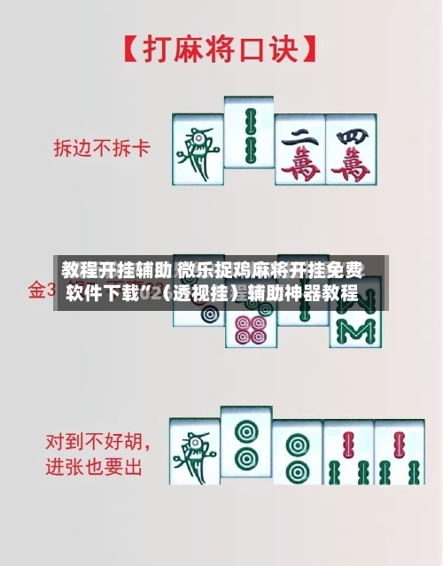 教程开挂辅助 微乐捉鸡麻将开挂免费软件下载”（透视挂）辅助神器教程-第3张图片