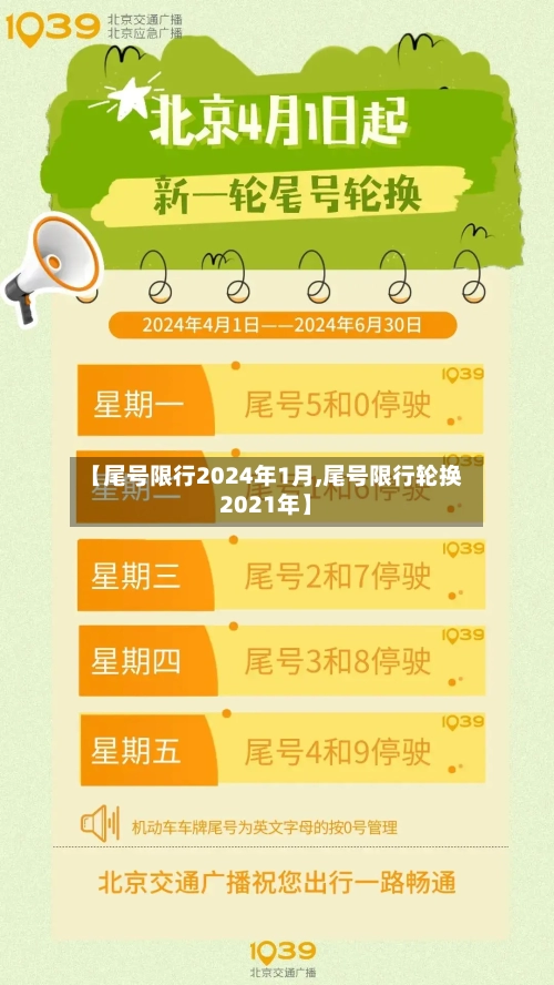 【尾号限行2024年1月,尾号限行轮换2021年】-第2张图片