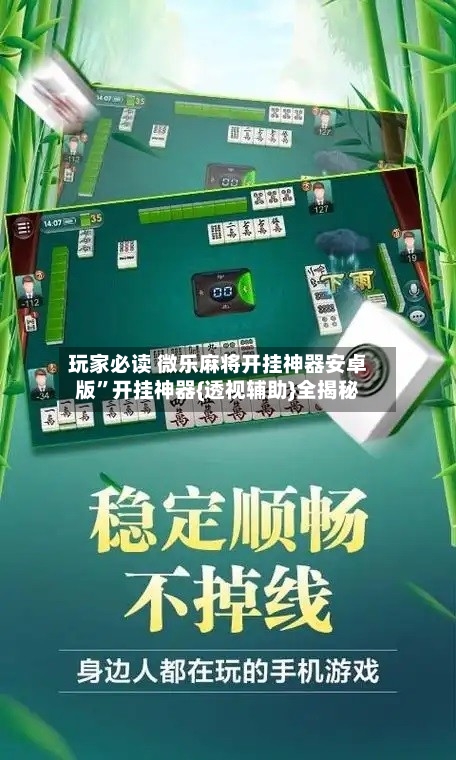 玩家必读 微乐麻将开挂神器安卓版	”开挂神器{透视辅助}全揭秘-第2张图片