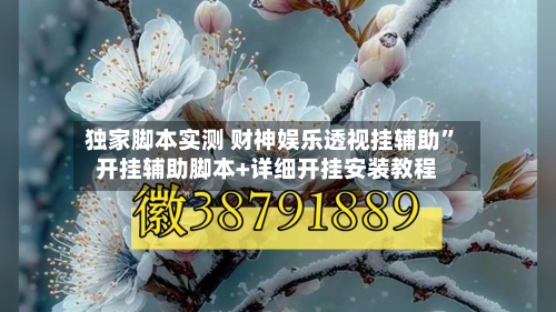 独家脚本实测 财神娱乐透视挂辅助	”开挂辅助脚本+详细开挂安装教程-第2张图片