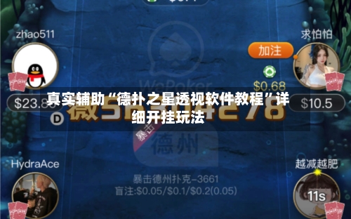 真实辅助“德扑之星透视软件教程”详细开挂玩法-第3张图片