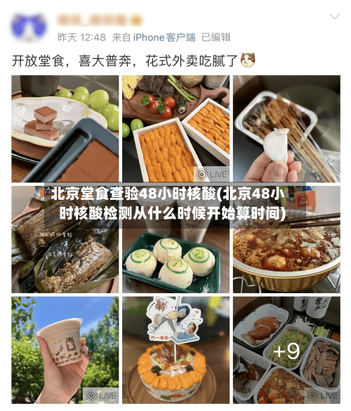 北京堂食查验48小时核酸(北京48小时核酸检测从什么时候开始算时间)-第2张图片