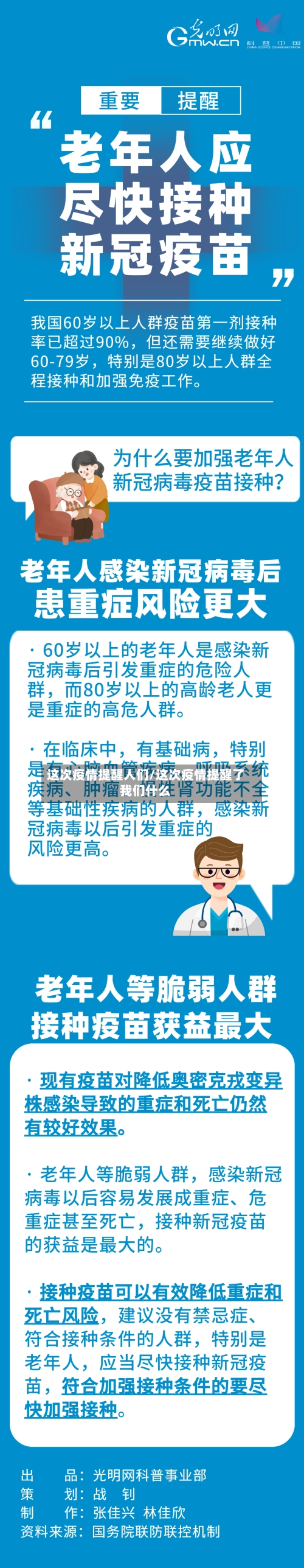 这次疫情提醒人们/这次疫情提醒了我们什么