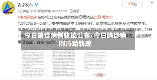 今日确诊病例轨迹公布/今日确诊病例行动轨迹-第2张图片