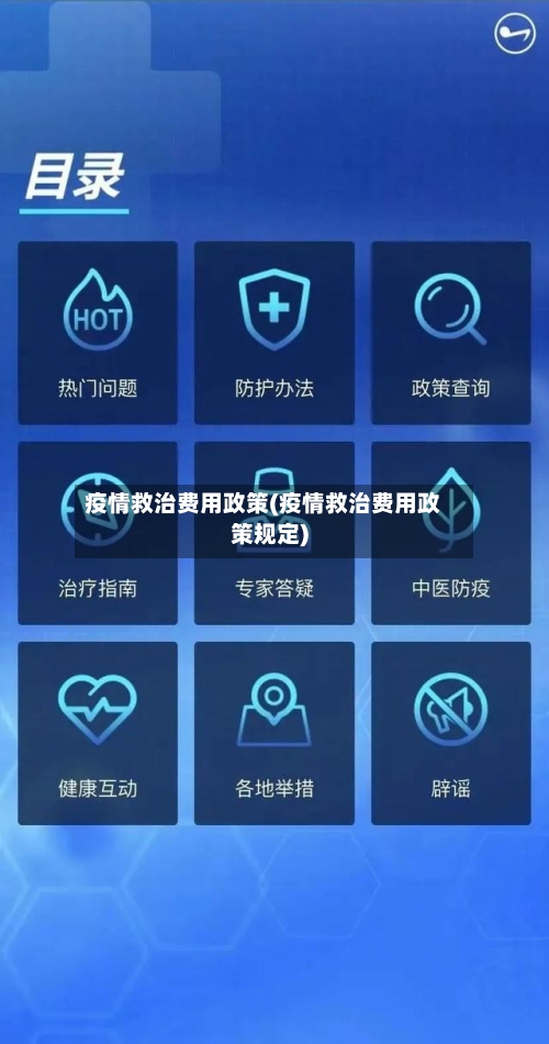 疫情救治费用政策(疫情救治费用政策规定)-第2张图片