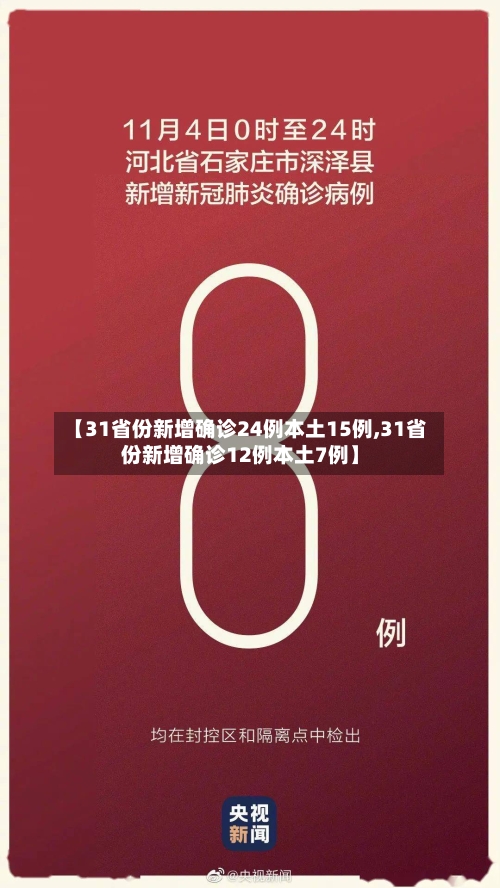【31省份新增确诊24例本土15例,31省份新增确诊12例本土7例】-第2张图片
