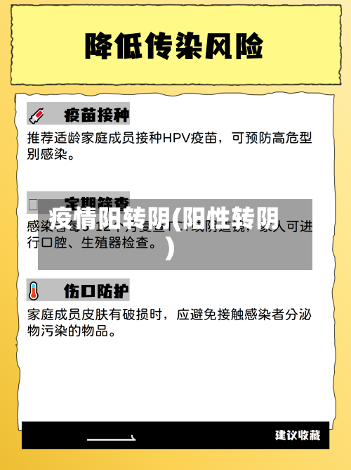 疫情阳转阴(阳性转阴)