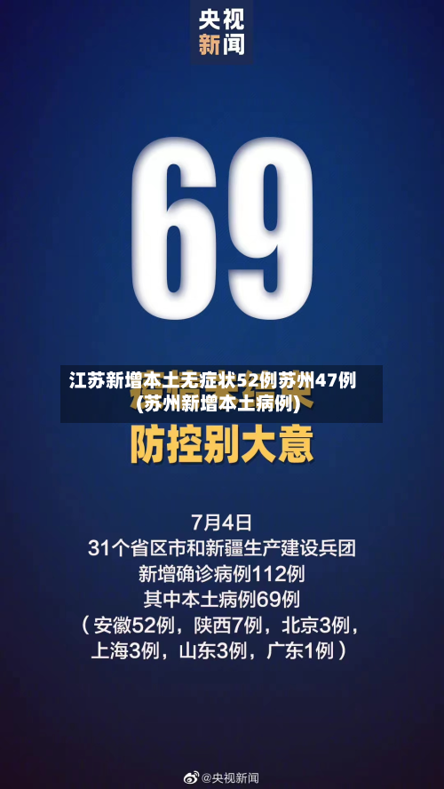 江苏新增本土无症状52例苏州47例(苏州新增本土病例)-第2张图片