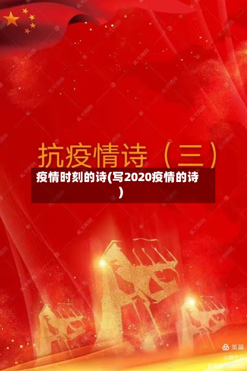 疫情时刻的诗(写2020疫情的诗)-第2张图片