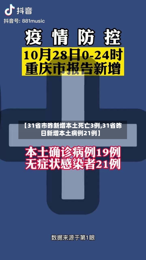 【31省市昨新增本土死亡3例,31省昨日新增本土病例21例】