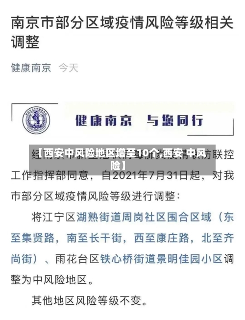 【西安中风险地区增至10个,西安 中风险】