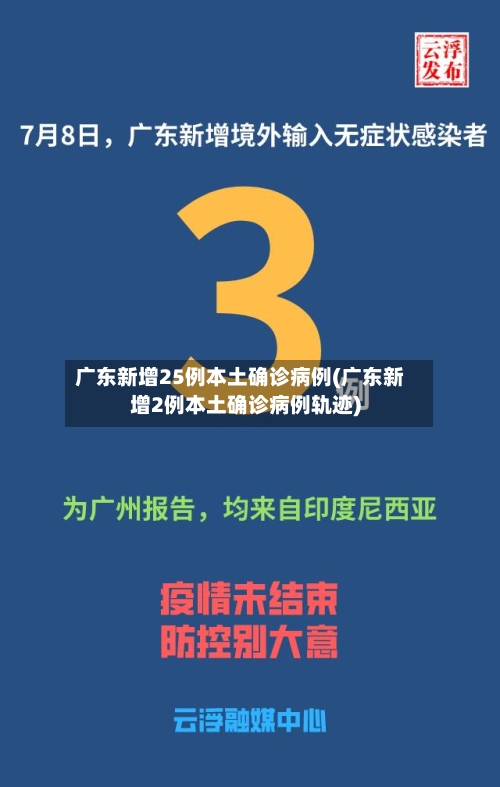 广东新增25例本土确诊病例(广东新增2例本土确诊病例轨迹)