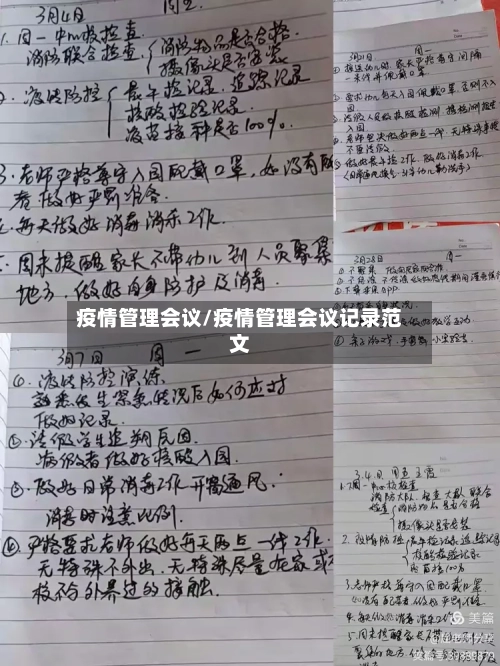 疫情管理会议/疫情管理会议记录范文-第2张图片