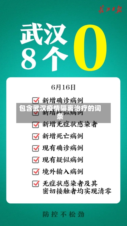 包含武汉疫情隔离治疗的词条-第3张图片