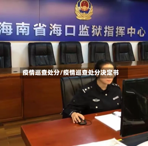 疫情巡查处分/疫情巡查处分决定书-第3张图片
