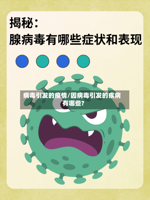 病毒引发的疫情/因病毒引发的疾病有哪些?-第2张图片