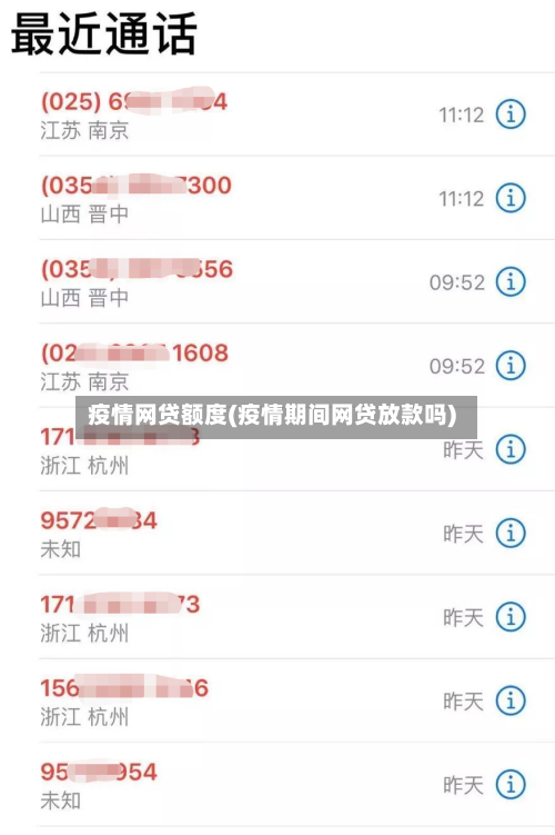 疫情网贷额度(疫情期间网贷放款吗)-第2张图片