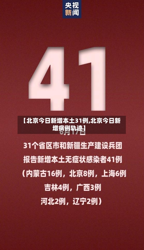 【北京今日新增本土31例,北京今日新增病例轨迹】-第2张图片