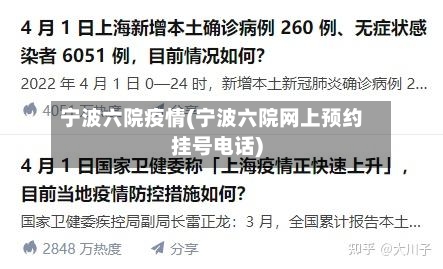 宁波六院疫情(宁波六院网上预约挂号电话)-第2张图片