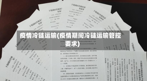疫情冷链运输(疫情期间冷链运输管控要求)-第2张图片