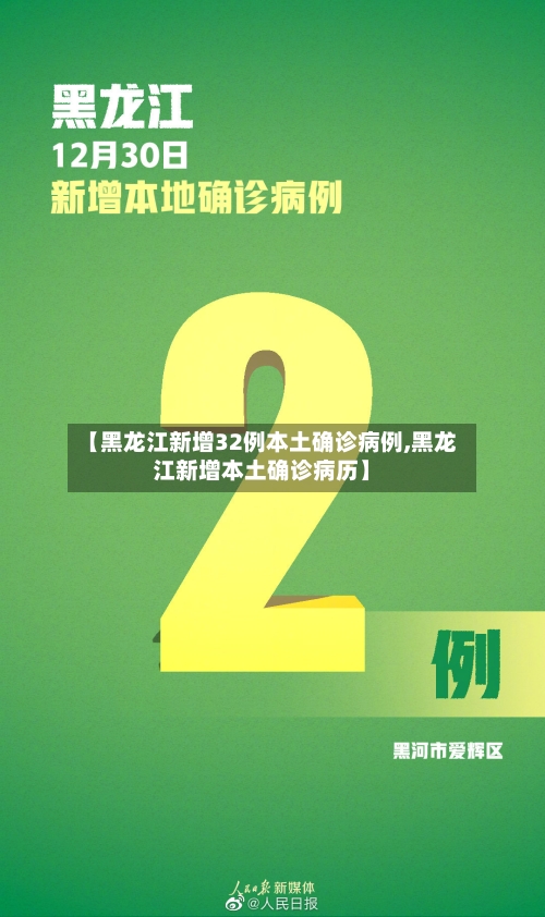 【黑龙江新增32例本土确诊病例,黑龙江新增本土确诊病历】