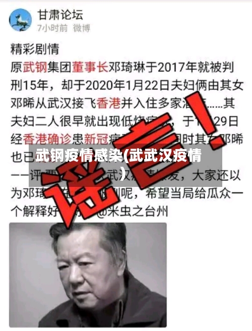 武钢疫情感染(武武汉疫情)