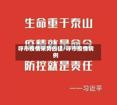 呼市疫情来势凶猛/呼市疫情病例-第2张图片