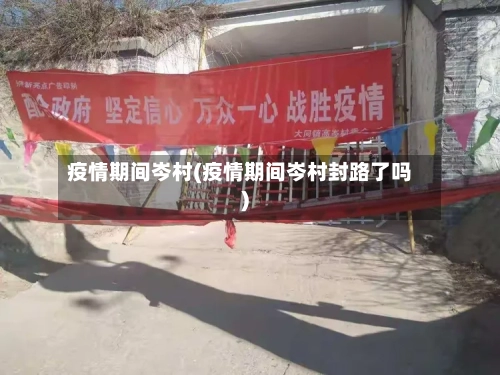 疫情期间岑村(疫情期间岑村封路了吗)