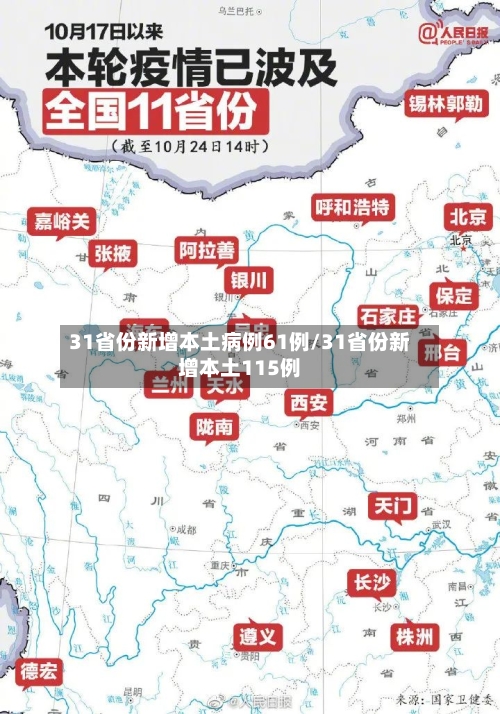 31省份新增本土病例61例/31省份新增本土115例-第2张图片