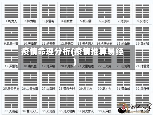 疫情命理分析(疫情推算易经)