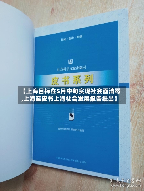 【上海目标在5月中旬实现社会面清零,上海蓝皮书上海社会发展报告提出】