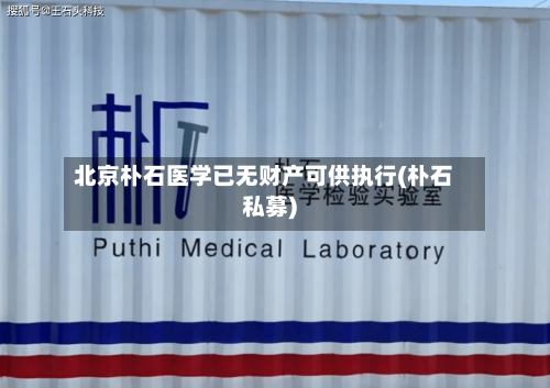 北京朴石医学已无财产可供执行(朴石私募)-第3张图片