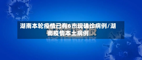 湖南本轮疫情已有6市现确诊病例/湖南疫情本土病例-第3张图片