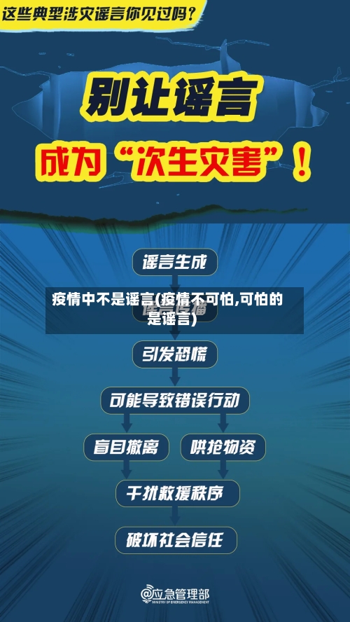疫情中不是谣言(疫情不可怕,可怕的是谣言)