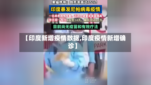 【印度新增疫情数据,印度疫情新增确诊】