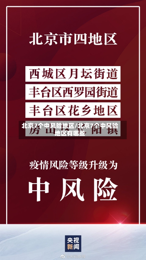 北京7个中风险地区/北京7个中风险地区有哪些-第3张图片