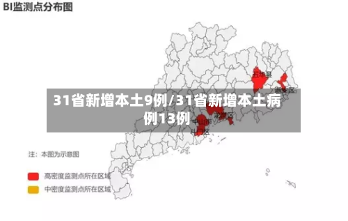 31省新增本土9例/31省新增本土病例13例