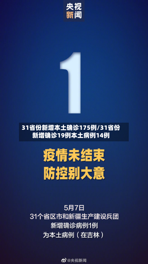 31省份新增本土确诊175例/31省份新增确诊19例本土病例14例-第2张图片