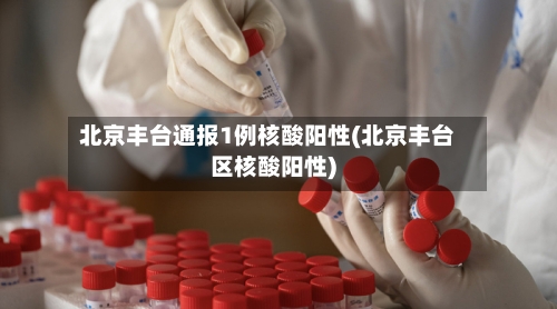 北京丰台通报1例核酸阳性(北京丰台区核酸阳性)