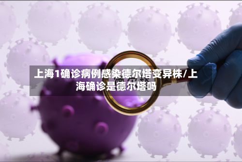 上海1确诊病例感染德尔塔变异株/上海确诊是德尔塔吗-第3张图片