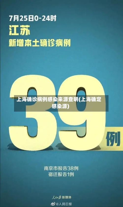 上海确诊病例感染来源查明(上海确定感染源)-第2张图片