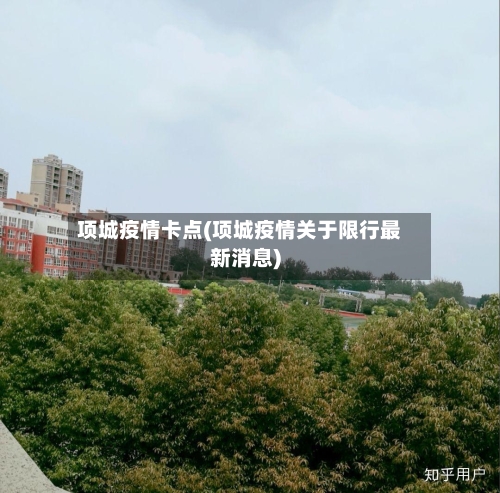 项城疫情卡点(项城疫情关于限行最新消息)