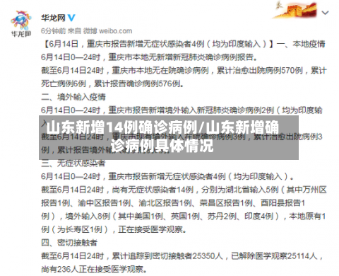 山东新增14例确诊病例/山东新增确诊病例具体情况-第3张图片