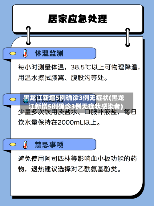 黑龙江新增5例确诊3例无症状(黑龙江新增5例确诊3例无症状感染者)